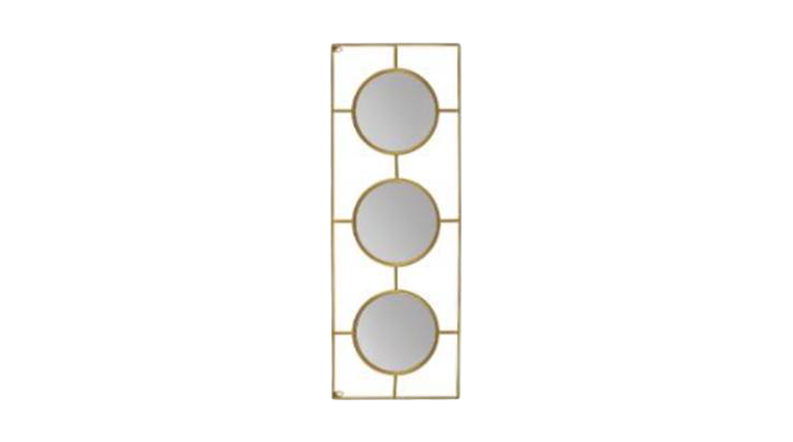 Mirror 3 Rings Gold 110*40 cm