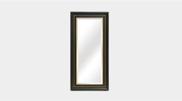 Cherry Lane Blk & Gld Mirror 110*180 cm