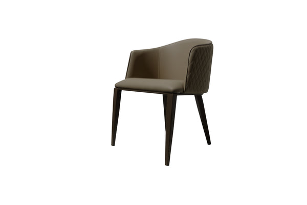 Gia Dining Chair D/Grey M/Fiber