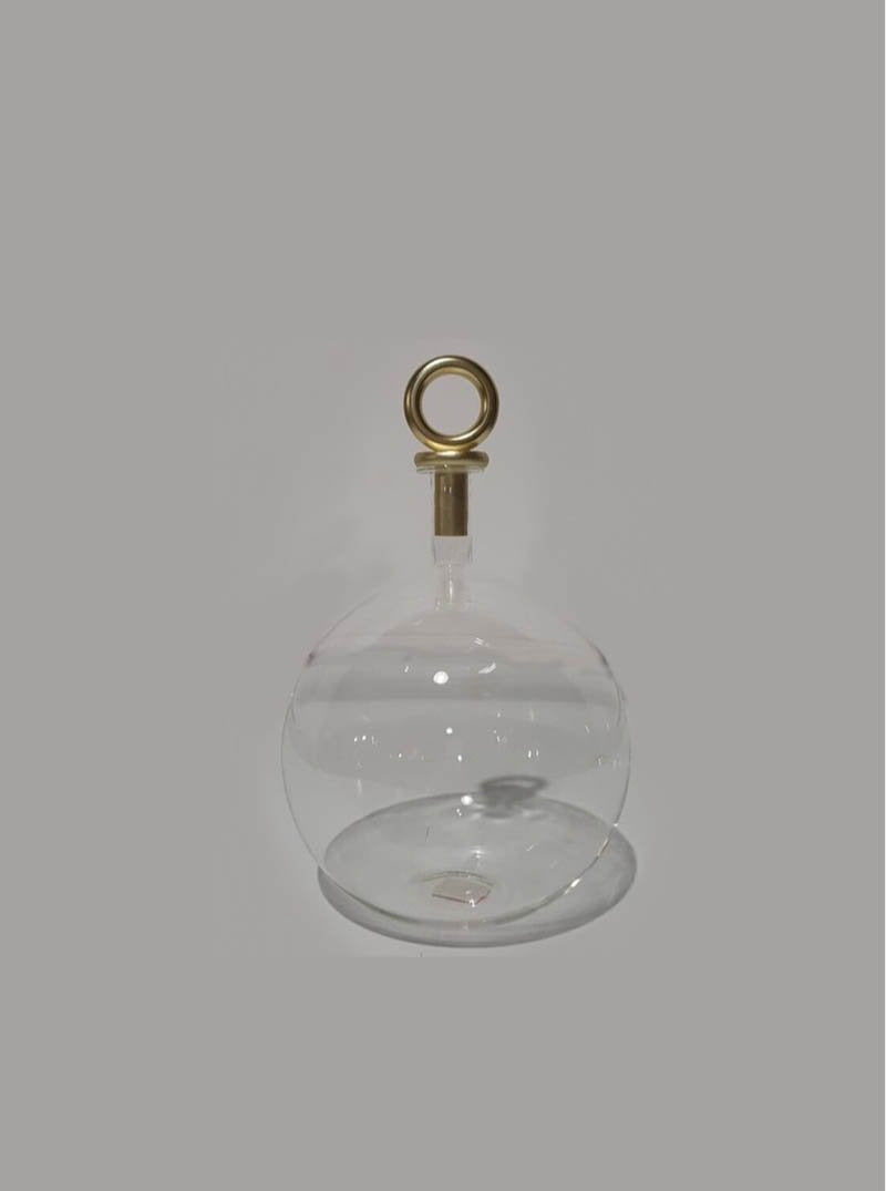 Glass Bottle Clear 30 x 19 cm