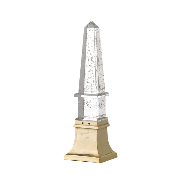 Glass Obelisk 12*45 cm