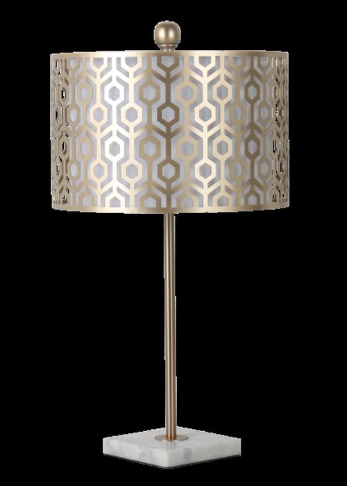 Paradis Table Lamp Metal  Gold - 65 cm.